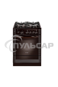 Плита газовая Gefest ПГ 6500-03 0045 коричневый, конфорок 4 шт, духовка 52 л, 60 см x 85 см x 60 см
