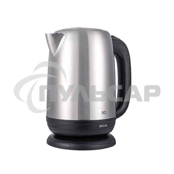 Чайник электрический BQ KT1821S черный/стальной, мощность 2200Вт, Максимальный объем 1.7л
