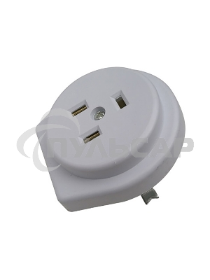 Розетка РШ для электрической плиты 32 А, 250 В, 2Р+РЕ (СУ) белая Rexant