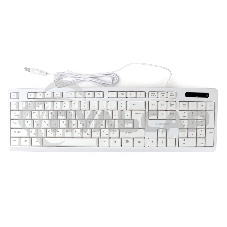 Клавиатура проводная Gembird KB-8355U, USB, белый