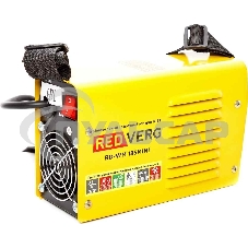 Сварочный аппарат RD-WM 185MINI. 220/50Гц, 6,6кВа, макс. 30А, диапазон св. тока 20-185А, раб. напр. 27,4, электрод 1,6-4,0