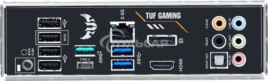 Материнская плата ASUS TUF GAMING B550-PRO, AM4, AMD B550, 4xDDR4, 6xSATA, 2xM.2, 1xPCIe 4.0 x16, 1xPCIe 3.0 x16, 3xPCIe x1, 1xHDMI, 1xDP, 1x 2.5Gb LAN, 4xUSB 2.0, 2xUSB 3.2 Gen 1, 1xUSB 3.2 Gen 2, 1xUSB-C 3.2 Gen 2, 5x3.5 мм, 7.1, ATX