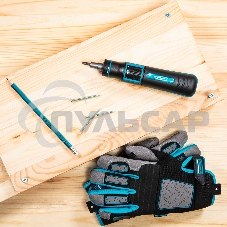 Отвертка реверсивная с револьверным механизмом, 11 шт., сталь S2 Gross