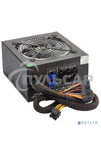 Блок питания ExeGate EVO800 (EX280441RUS), 800Вт, 120мм, модульный, черный