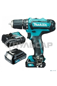 Дрель-шуруповерт Makita DF333DWAE Аккумуляторная, Кейс