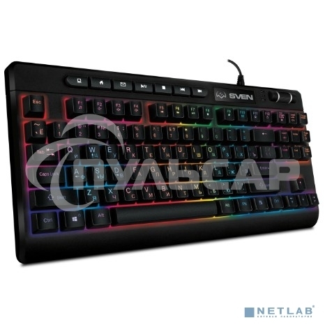 Клавиатура проводная Sven KB-G8200 игровая (95кл, ПО, RGb-подсветка)