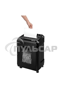 Шредер Fellowes Powershred 92Cs FS-1719301 P-4, 4х38мм, 18лст., 25лтр., уничтожает: скобы, карты, скрепки, CD