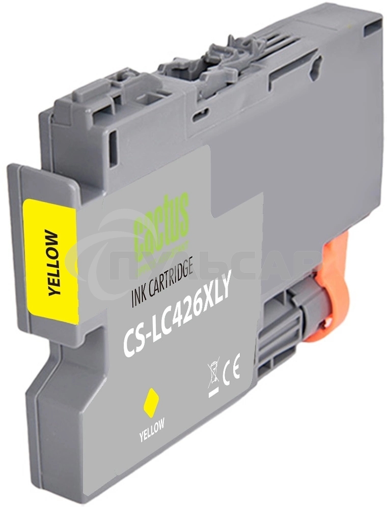 Картридж струйный Cactus CS-LC426XLY желтый (54 мл) для Brother MFC-J4335DW/J4340DW/J4535DW/J4540DW