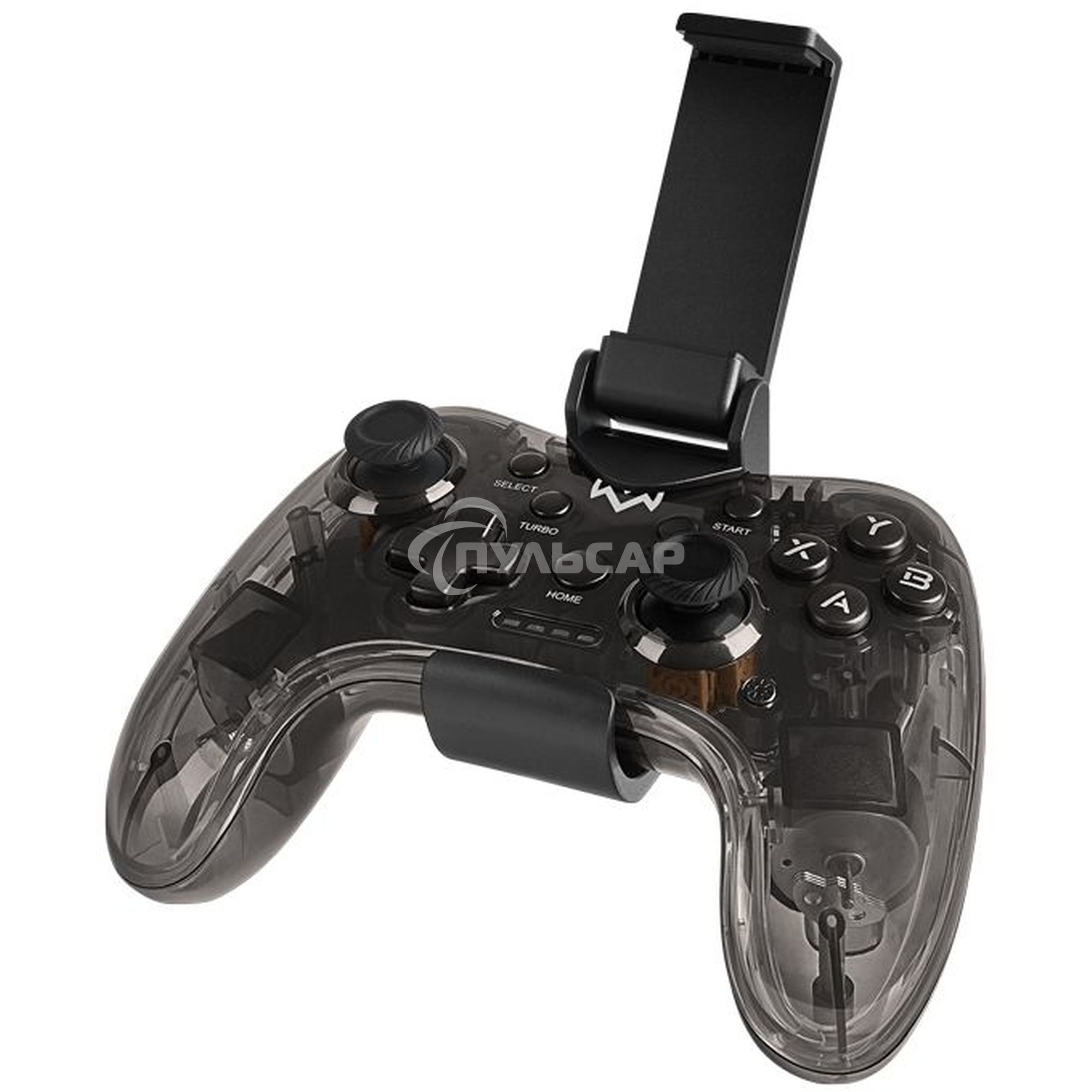 Геймпад Sven GC-5050 черный Bluetooth Беспроводной виброотдача обратная связь (в компл.:держатель для смартфона/кабель USB) (SV-016029)