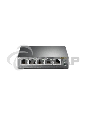 Коммутатор TP-Link SMB TL-SF1005P 5-портовый 10/100 Мбит/с настольный коммутатор с 4 портами PoE 