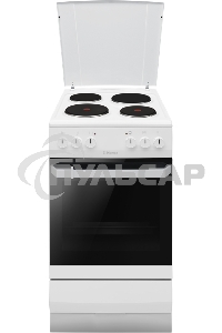 Плита электрическая Hansa FCEW54120 белый, конфорок 4 шт, духовка 62 л, 50 см x 85 см x 60 см