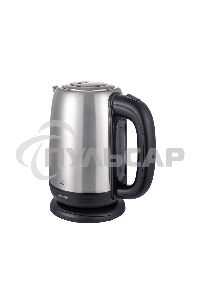 Чайник электрический BQ KT1821S черный/стальной, мощность 2200Вт, Максимальный объем 1.7л