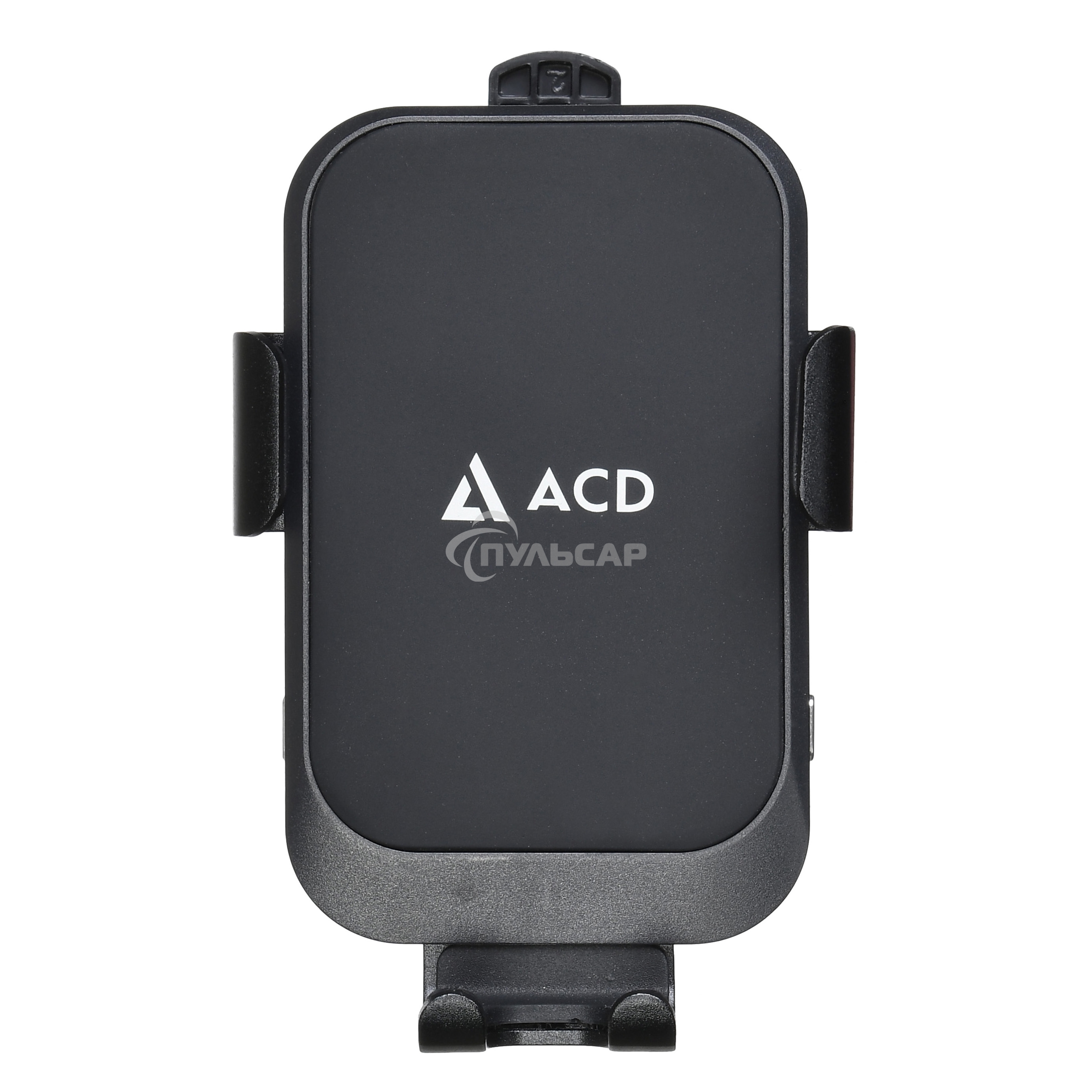 Автомобильная беспроводная зарядка-держатель с QC ACD ACD-W15QI-V1B 15Вт, 5В/2А~12В/1,5А RTL