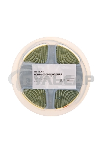 Лента светодиодная 24В, COB 8Вт/м, 320 LED/м, 6500K, 8мм, 5м, IP20 Rexant