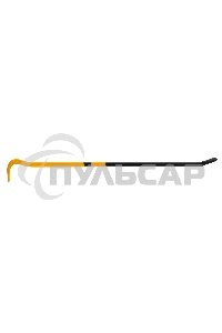 Лом-гвоздодер, 900 мм, шестигранный 19 мм, окрашенный, сталь 65 Denzel