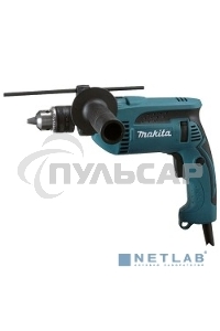 Дрель Makita HP1640, 680 Вт, сетевая, ударная