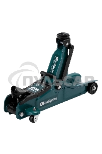 Домкрат гидравлический подкатной Сибртех 2 т, 85-330 мм, низкий подхват, в пласт. кейсе