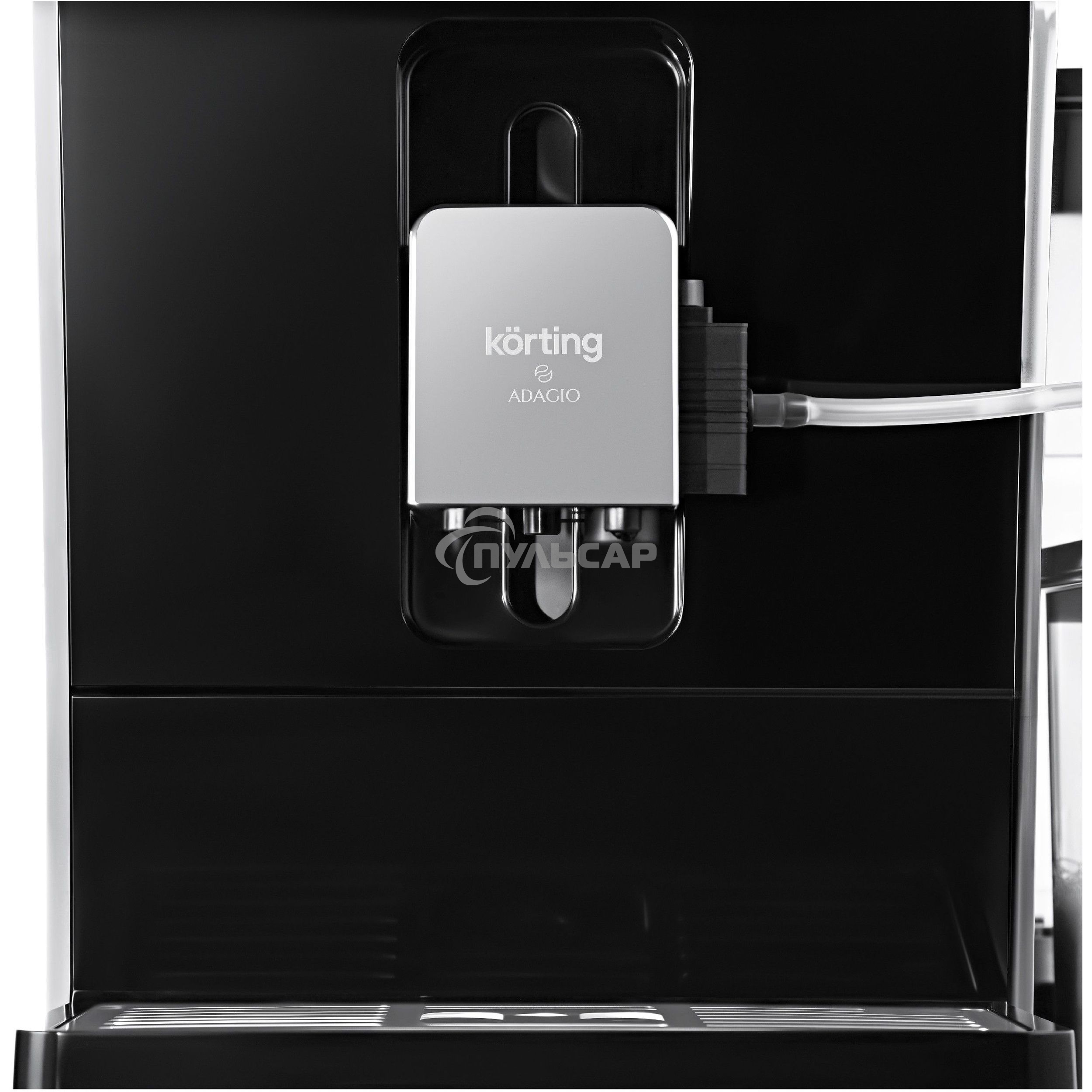 Кофемашина автоматическая Korting KACM 2004 ADAGIO черный, молотый/зерновой, 1.5 л, 1580 Вт, 20 бар