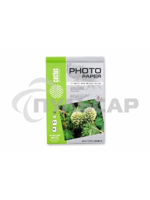 Фотобумага Cactus CS-MA317050DS матовая двухсторонняя А3 170 г/м2 50 листов