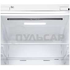 Холодильник LG GA-B509CQCL белый двухкамерный, 277/127л, морозилка снизу, Total No Frost