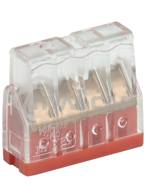 Клемма строительно-монтажная СМК 772-204 (уп.4шт) IEK UKZ30-204-004