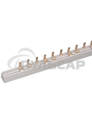 Шина соединительная типа PIN (12 штырей) 3Р 100 А (22 см) Rexant