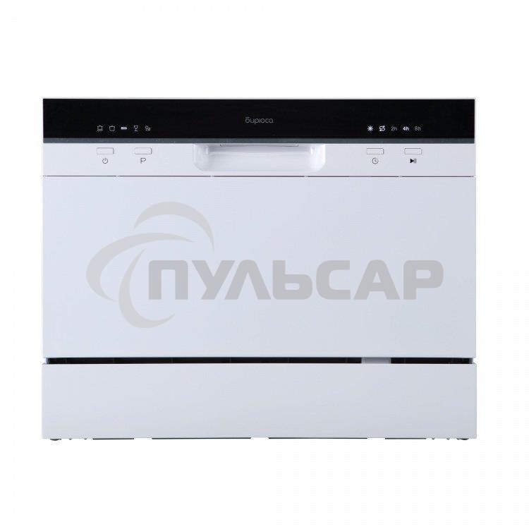 Посудомоечная машина Бирюса DWC-506/5 W, белый, 55 см, 6 компл., 49 дБ, класс A+