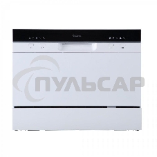 Посудомоечная машина Бирюса DWC-506/5 W, белый, 55 см, 6 компл., 49 дБ, класс A+