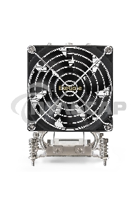 Кулер для процессора ExeGate ESNK-P0051AP4.PWM.4U.115x.Cu серебристый, 92 мм, алюминий/медь, 3800 об/мин, 44 дБ, 4 pin, 165 Вт, 125.8 мм