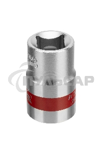 Головка торцевая Matrix, 17 мм, 6-гранная, CrV, под квадрат 1/2