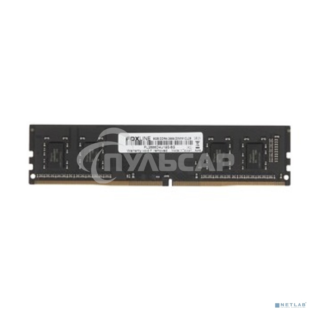 Оперативная память Foxline FL2666D4U19-8G, DDR4, 8Gb (1x8 Gb), 2666 MHz, CL19
