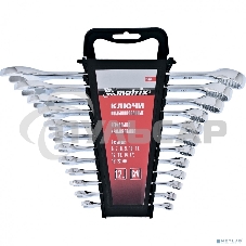 Набор комбинированных ключей Matrix (6-22 мм) 12 шт.