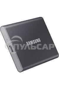 Внешний SSD Samsung T7, 1TB, USB 3.2 Gen 2 Type-C, R/W 1050/1000, серый