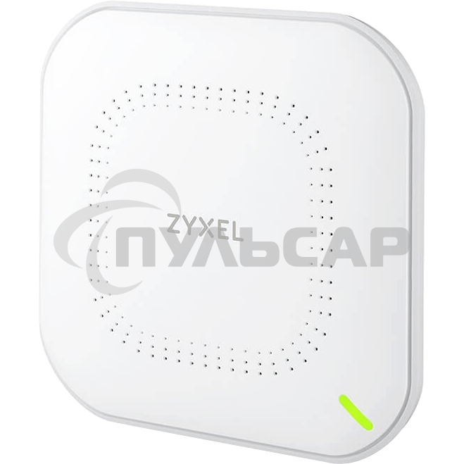 Гибридная точка доступа Zyxel NebulaFlex NWA50AX, WiFi 6, 802.11a/b/g/n/ac/ax (2,4 и 5 ГГц), MU-MIMO, антенны 2x2, до 575+1200 Мбит/с, 1xLAN GE, PoE, без поддержки Captive portal и WPA-Enterprise, защ