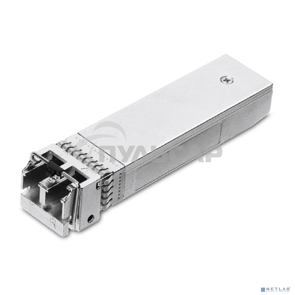 Трансивер TP-Link 10G SFP+ Module, LC connector, 50/125um or 62.5/125um Multi-mode, 850nm wavelength, distance up to 300m.
