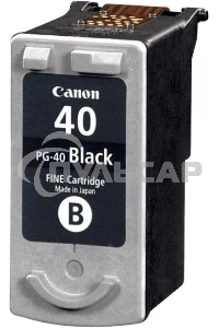 Картридж струйный PG-40Bk (0615B025), для Canon MP150/170/450/iP2200/iP1600, черный, 16ml