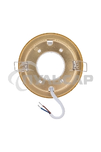 Светильник GX53 золото термостойкое пластиковое кольцо в комплекте