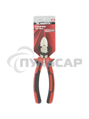 Бокорезы Matrix NICKEL, 200 мм, никелированные, двухкомпонентные рукоятки