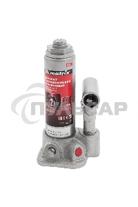 Домкрат Matrix бутылочный 2т h подъема 181–345мм