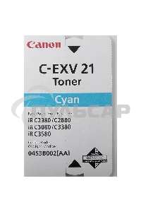 Картридж лазерный Canon C-EXV21 0453B002 голубой (14000 стр.) для Canon IRC2880/3380/3880