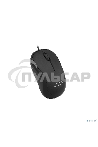Мышь проводная CBR CM 106 черный, 1000 dpi, USB, кнопки - 3