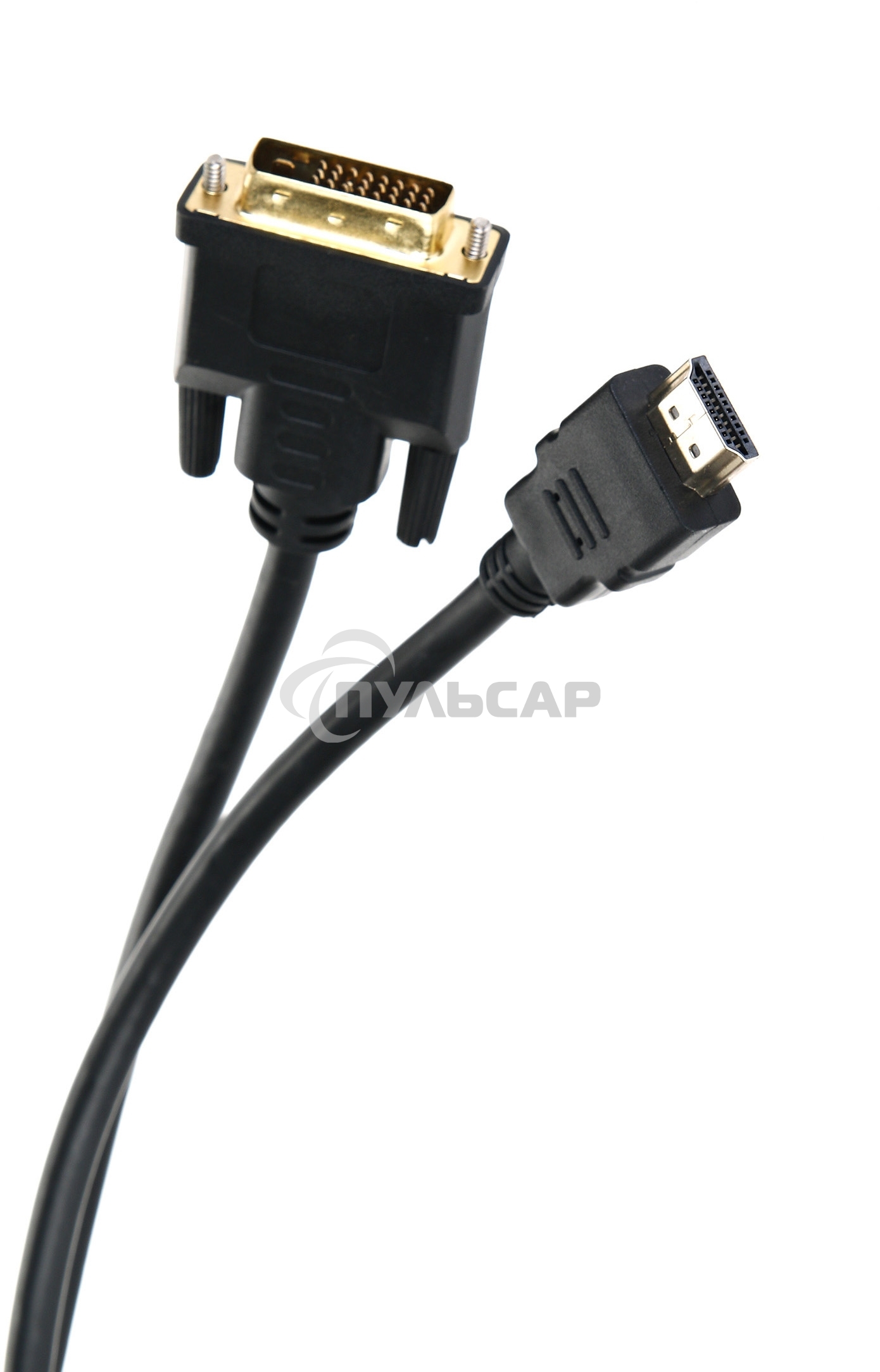 Кабель HDMI to DVI-D (19M -25M) 2м, TV-COM <LCG135E-2M>