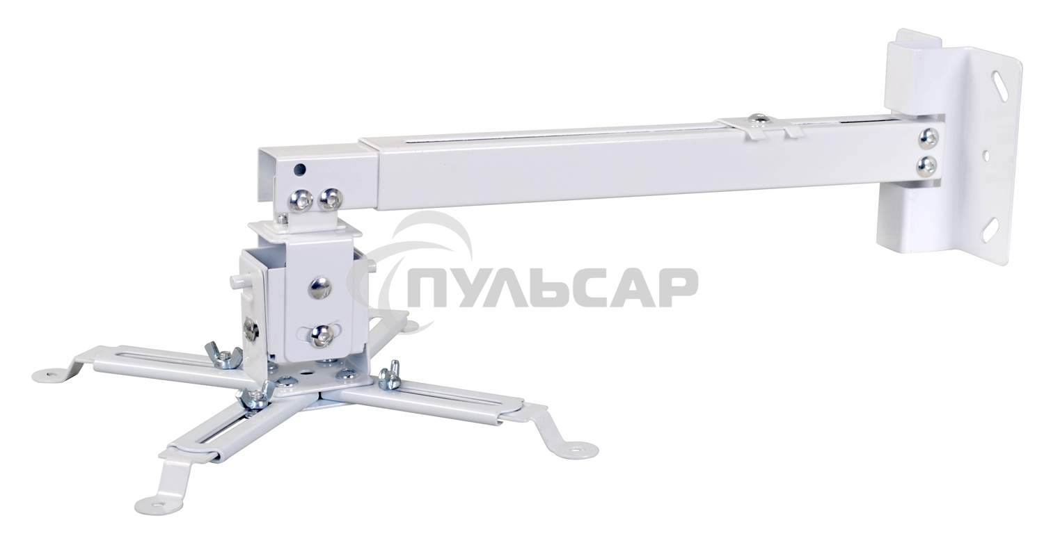 Кронштейн для проектора Cactus CS-VM-PRE01-WT белый макс.20кг настенный и потолочный поворот и наклон