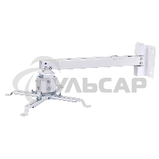 Кронштейн для проектора Cactus CS-VM-PRE01-WT белый макс.20кг настенный и потолочный поворот и наклон