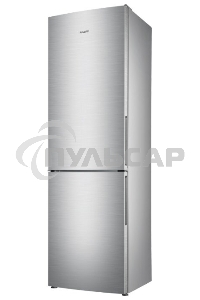 Холодильник Atlant ХМ-4624-141 нержавеющая сталь двухкамерный 228/119л морозилка снизу