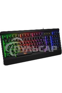 Клавиатура проводная игровая SVEN KB-G9450 (104кл., мет. корпус, 12 Fn функций, подсветка)