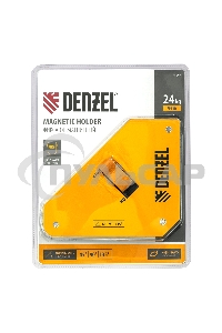 Фиксатор магнитный отключаемый для сварочных работ усилие 55 LB, 45х90 град. Denzel