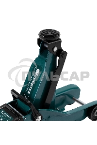 Домкрат гидравлический подкатной Сибртех 2 т, 85-330 мм, низкий подхват, в пласт. кейсе