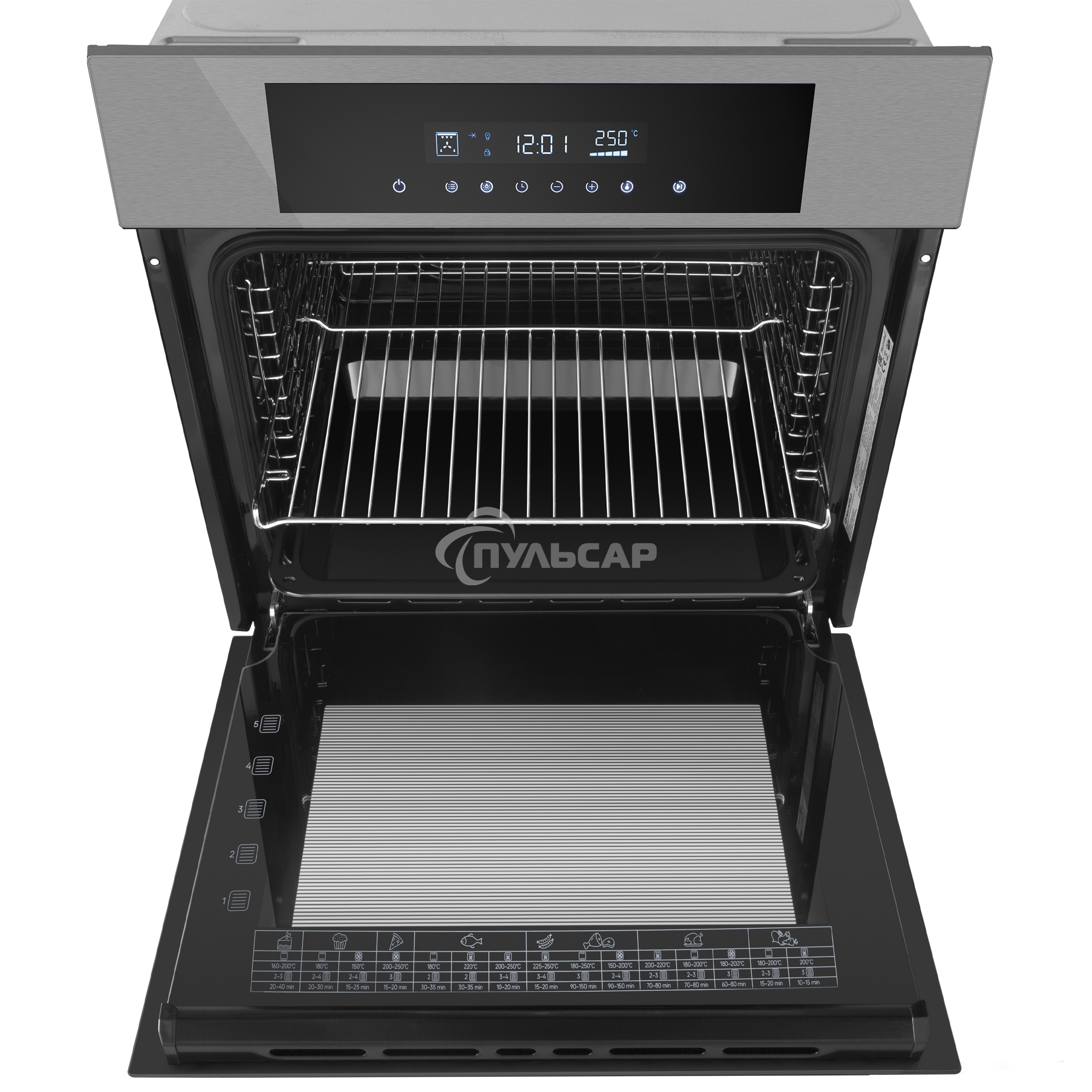 Шкаф духовой электрический Maunfeld AEOD60103S черный