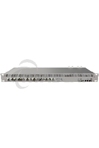 Маршрутизатор MikroTik RouterBOARD 1100Dx4 with Annapurna Alpine AL21400 Cortex A15 CPU (4-cores, 1.4GHz per core), 1Gb RAM, 13xGbit LAN, 60Gb M.2 drive, RouterOS L6, 1U rackmount case, Dual PSU